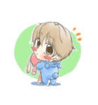 Raising kids is tough,but still cute.（個別スタンプ：39）