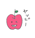 りんごちゃんの毎日スタンプ（個別スタンプ：19）