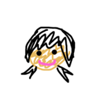 女の子であります（個別スタンプ：1）