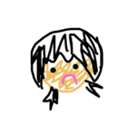 女の子であります（個別スタンプ：2）