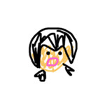 女の子であります（個別スタンプ：4）