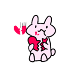 うさぷっきゅ（個別スタンプ：3）