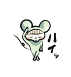 あかるいねずみ。（個別スタンプ：2）
