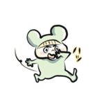 あかるいねずみ。（個別スタンプ：8）