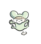 あかるいねずみ。（個別スタンプ：10）