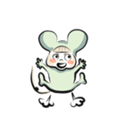 あかるいねずみ。（個別スタンプ：22）