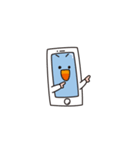 文字なしスマホ君（個別スタンプ：10）