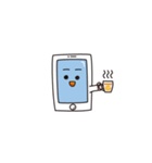 文字なしスマホ君（個別スタンプ：13）