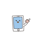 文字なしスマホ君（個別スタンプ：19）
