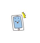 文字なしスマホ君（個別スタンプ：20）