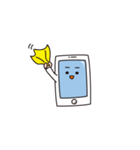 文字なしスマホ君（個別スタンプ：25）