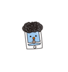 文字なしスマホ君（個別スタンプ：34）