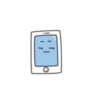 文字なしスマホ君（個別スタンプ：36）