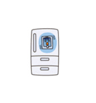 文字なしスマホ君（個別スタンプ：37）
