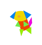 芸術家気触れの、よく判らないart その4（個別スタンプ：11）
