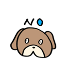 普段使いわんころりん。（個別スタンプ：15）