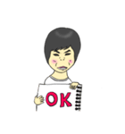 年齢・性別不詳です♪（個別スタンプ：11）