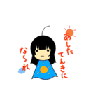 単純女の子ちゃん（個別スタンプ：6）