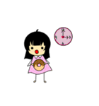 単純女の子ちゃん（個別スタンプ：10）