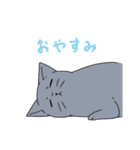 表情の多い猫（個別スタンプ：2）