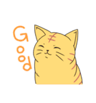 表情の多い猫（個別スタンプ：6）