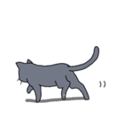 表情の多い猫（個別スタンプ：17）