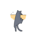 表情の多い猫（個別スタンプ：23）