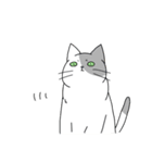 表情の多い猫（個別スタンプ：34）