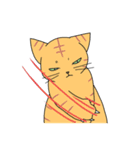 表情の多い猫（個別スタンプ：36）