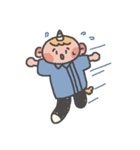 ゆにおくんとねこすけ（個別スタンプ：14）