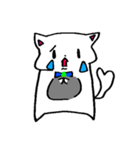 ハートしっぽニャン（個別スタンプ：4）