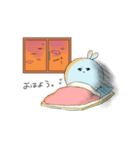 困りウサギと元気なウサギ（個別スタンプ：6）