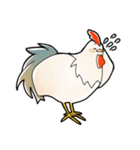 にわとりさん。（敬語編）（個別スタンプ：1）