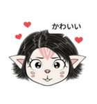 [ドド探検隊] 顔付き - ララ 2（個別スタンプ：3）