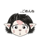 [ドド探検隊] 顔付き - ララ 2（個別スタンプ：14）