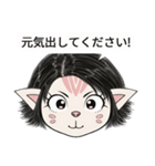 [ドド探検隊] 顔付き - ララ 2（個別スタンプ：22）