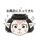 [ドド探検隊] 顔付き - ララ 2（個別スタンプ：24）