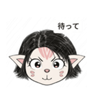 [ドド探検隊] 顔付き - ララ 3（個別スタンプ：18）
