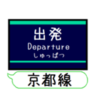 阪急京都線 嵐山線 駅名シンプル＆いつでも（個別スタンプ：21）