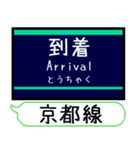 阪急京都線 嵐山線 駅名シンプル＆いつでも（個別スタンプ：22）