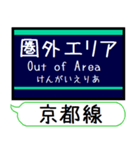 阪急京都線 嵐山線 駅名シンプル＆いつでも（個別スタンプ：28）