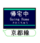 阪急京都線 嵐山線 駅名シンプル＆いつでも（個別スタンプ：35）