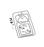 なんでもアリなうさぎ。（個別スタンプ：7）