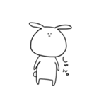 なんでもアリなうさぎ。（個別スタンプ：15）