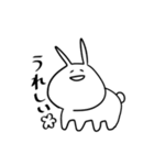 なんでもアリなうさぎ。（個別スタンプ：16）
