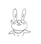 きりちゃんウサギと仲間たち（個別スタンプ：5）