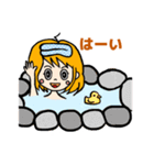 表情豊かでリアクション大きめな女の子（個別スタンプ：2）