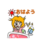 表情豊かでリアクション大きめな女の子（個別スタンプ：23）
