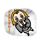 表情豊かでリアクション大きめな女の子（個別スタンプ：34）