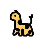 ひとふで動物（個別スタンプ：1）
